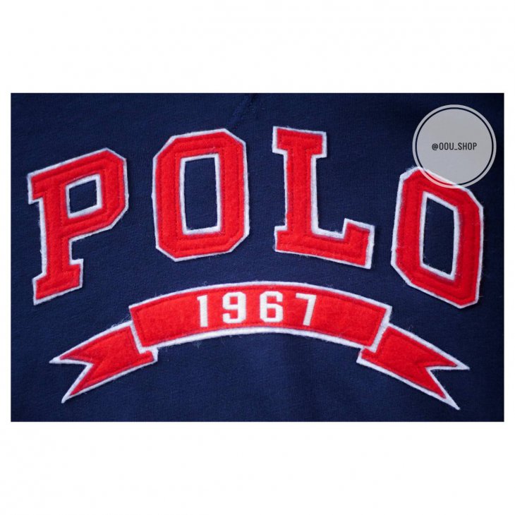 POLO RALPH LAUREN DOUBLE-KNIT LOGO HOODIE
