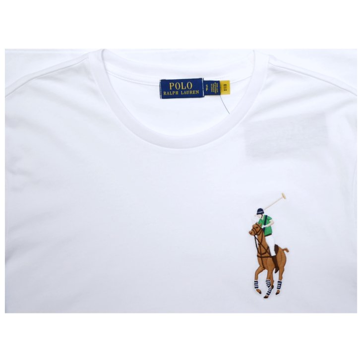 POLO RALPH LAUREN CUSTOM SLIM FIT BIG PONY T-SHIRT