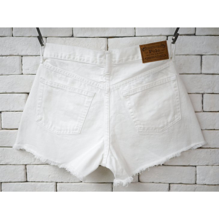 POLO RALPH LAUREN WOMEN CUT-OFF DENIM SHORT