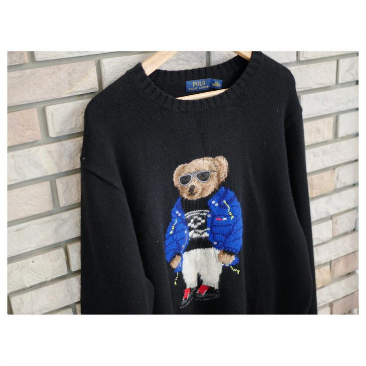 POLO RALPH LAUREN  BEAR CREW KNIT
