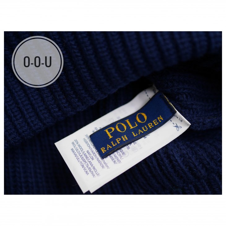 POLO RALPH LAUREN RIB-KNIT HAT