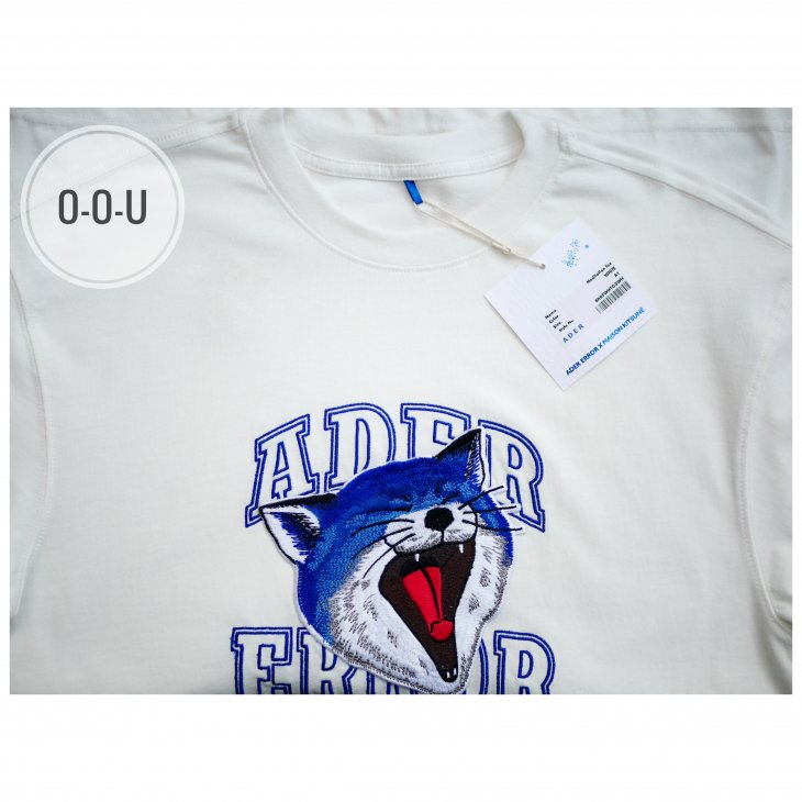 MAISON KITSUNÉ X ADER ERROR YAWN FOX T-SHIRT