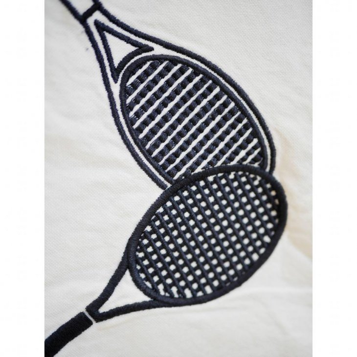 TENNIS RACKET EMBROIDERED OXFORD SHIRT