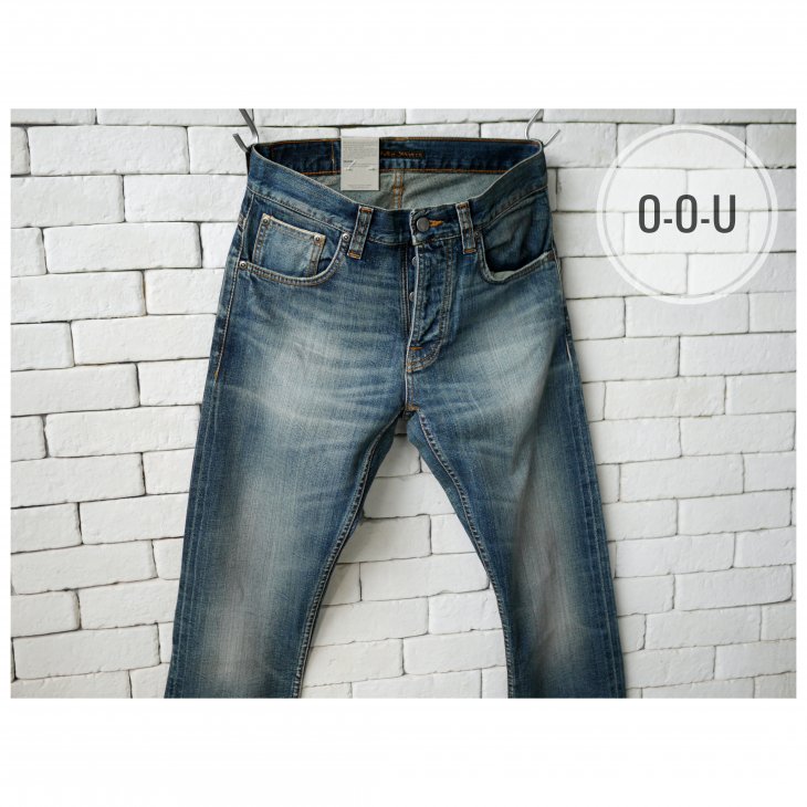 NUDIE JEANS GRIM TIM FREE WORN SELVAGE