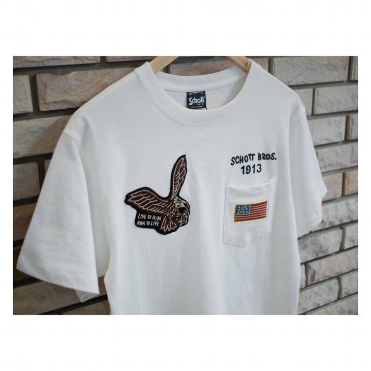 SCHOTT N.Y.C. POCKET T-SHIRT