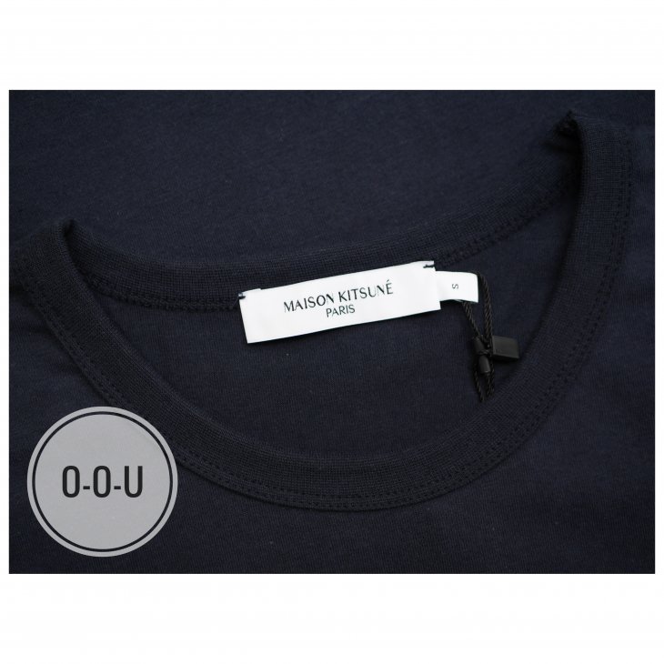 MAISON KITSUNE TONAL FOX PATCH POCKET CLASSIC T-SHIRT