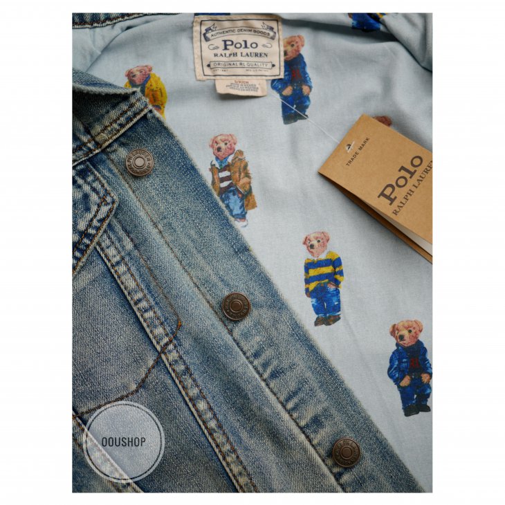 POLO RALPH LAUREN POLO BEAR TRUCKER JACKET