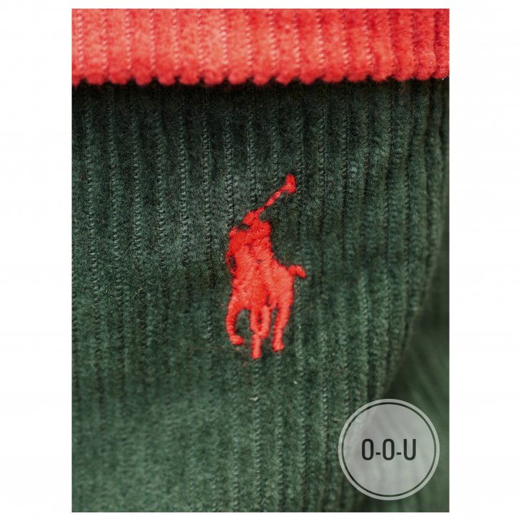 POLO RALPH LAUREN COLOR BLOCKED CORDUROY BACKPACK