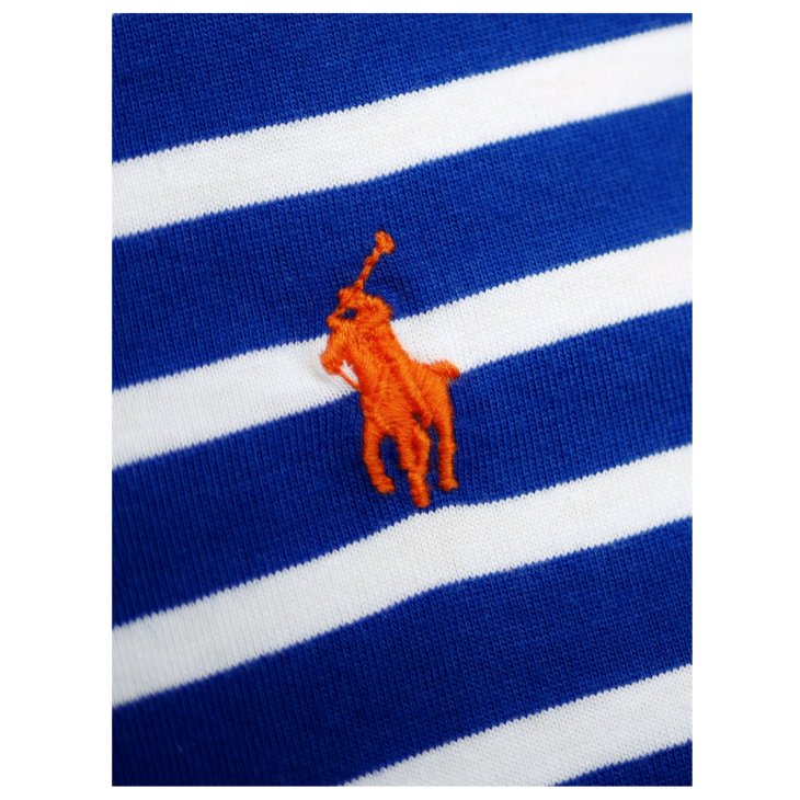 POLO RALPH LAUREN BOYS CUSTOM SLIM FIT STRIPED JERSEY T-SHIRT