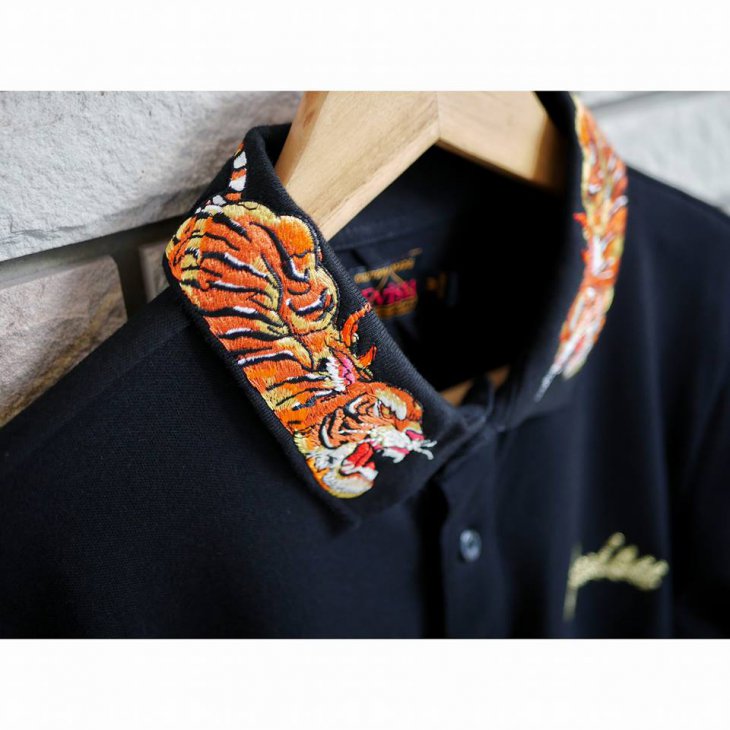 EVISU Nue Embroidered Polo Shirt