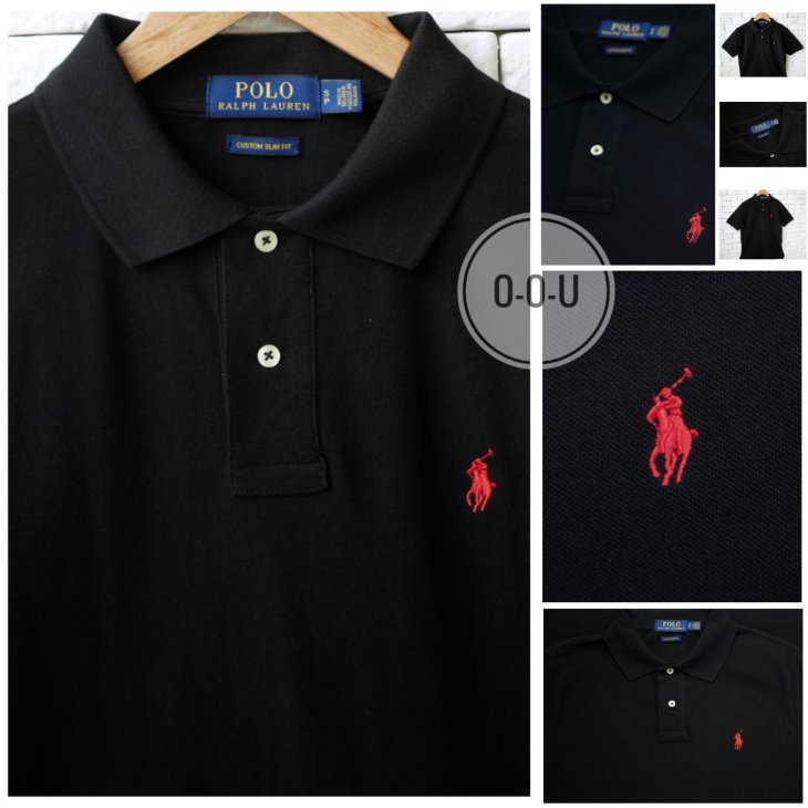 POLO RALPH LAUREN CUSTOM SLIM FIT POLO SHIRT