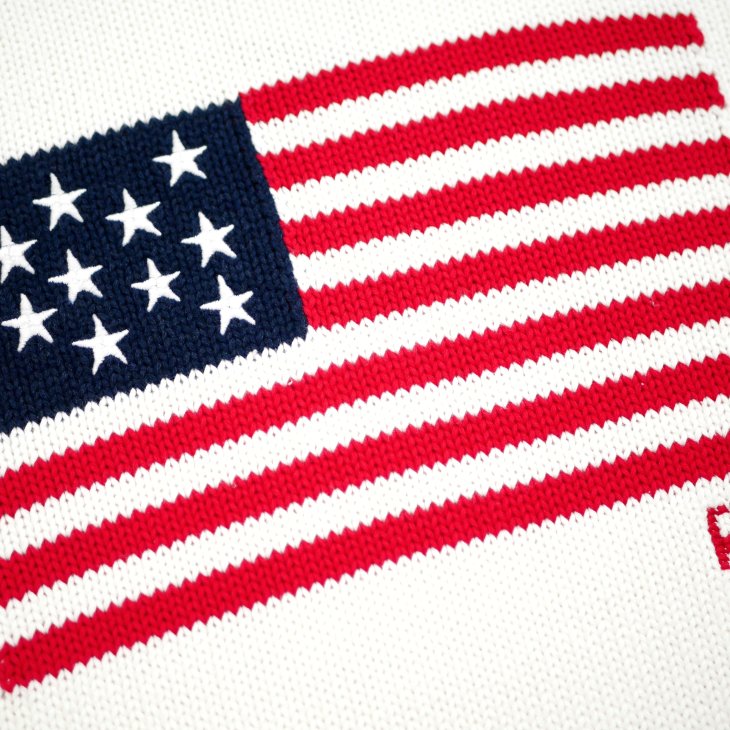 POLO RALPH LAUREN THE ICONIC FLAG SWEATER