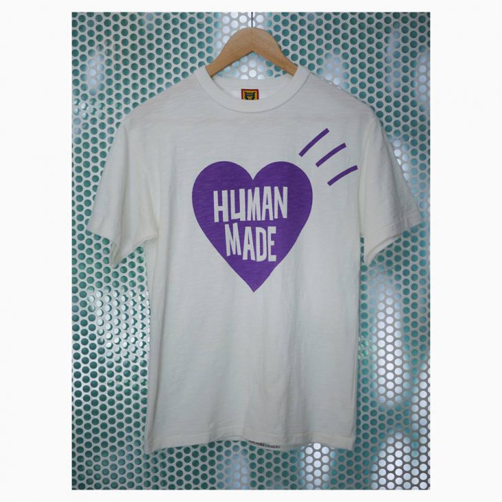 HUMAN MADE HEART COLOR T-SHIRT