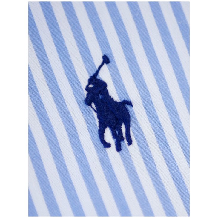 POLO RALPH LAUREN BOYS STRIPED COTTON POPLIN SHIRT