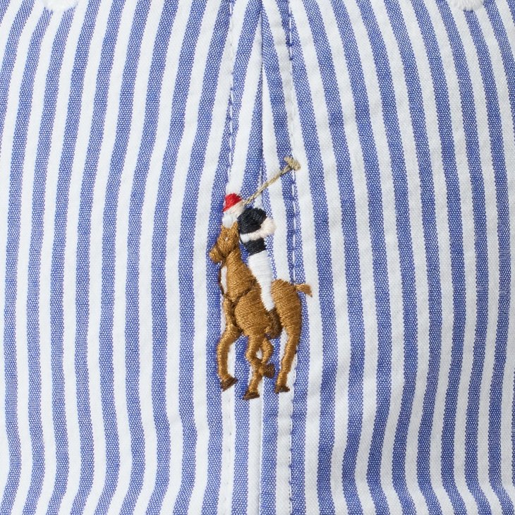 POLO RALPH LAUREN SEERSUCKER BALL CAP