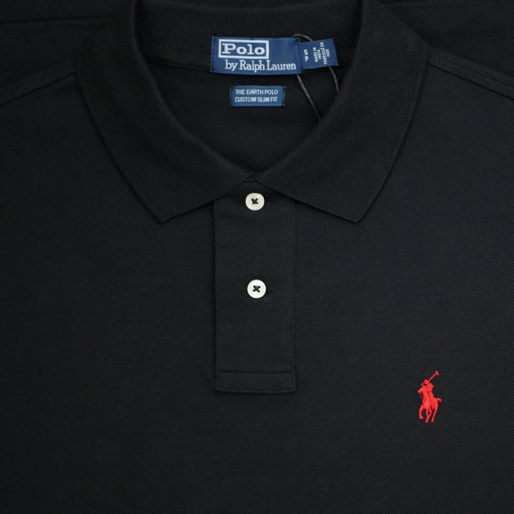 POLO RALPH LAUREN THE EARTH CUSTOM SLIM FIT POLO SHIRT