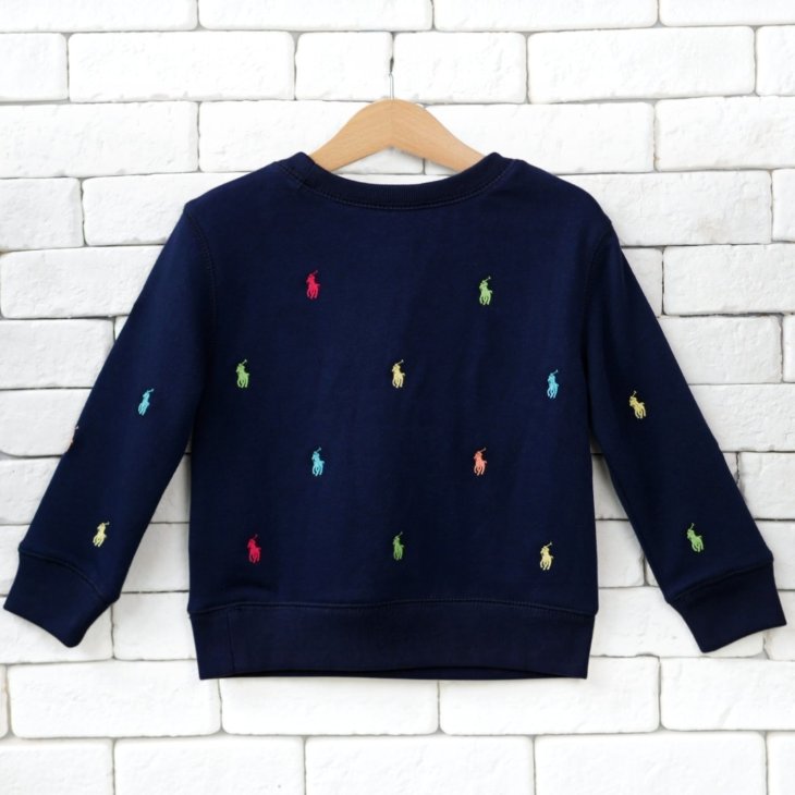 POLO RALPH LAUREN KIDS POLO PONY FLEECE SWEATSHIRT