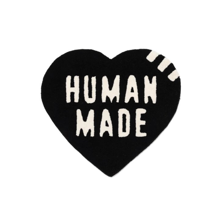 HUMAM MADE HEART RUG MEDIUM