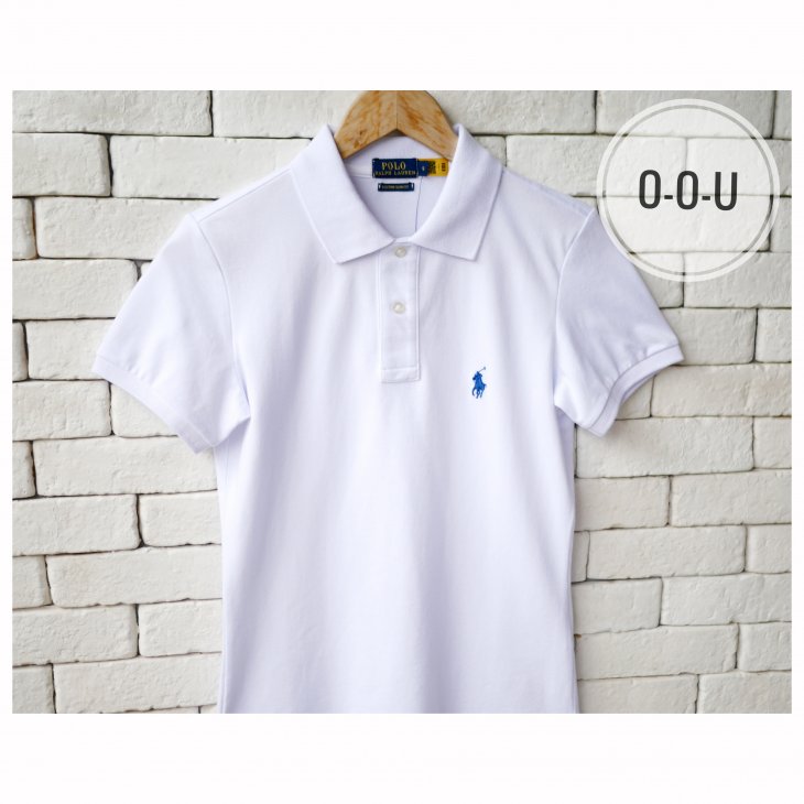 POLO RALPH LAUREN WOMEN CUSTOM SLIM FIT POLO SHIRT