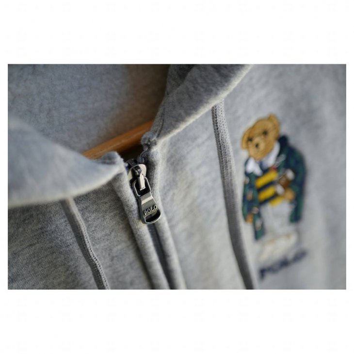 POLO BEAR FLEECE HOODIE