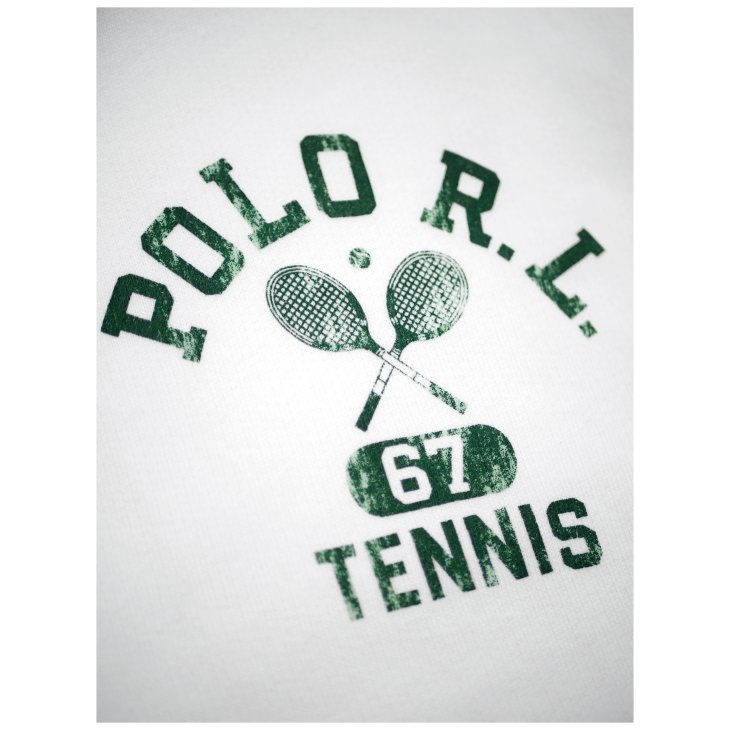 POLO RALPH LAUREN WOMEN WIMBLEDON LIGHTWEIGHT FLEECE HALF ZIP