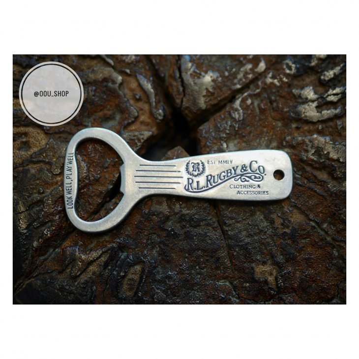 RL RUGBY STEEL BOTTLE OPENER