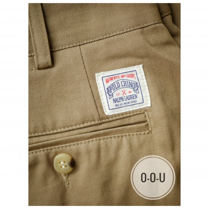 POLO RALPH LAUREN X BEAMS COTTON TWILL 2PLEAT BIG CHINO PANTS