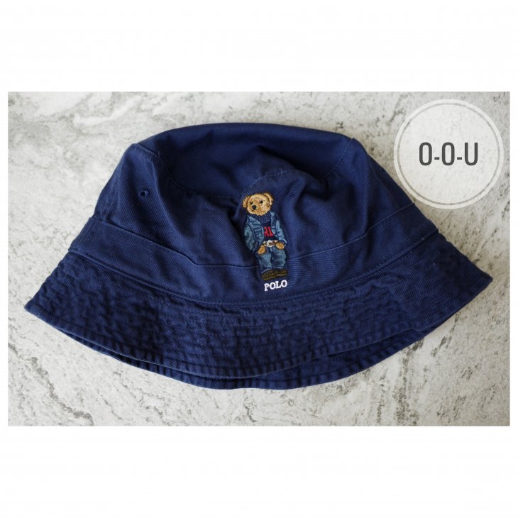 POLO RALPH LAUREN POLO BEAR TWILL BUCKET HAT