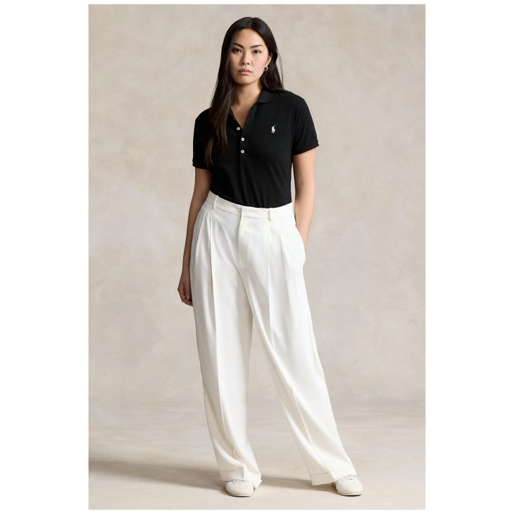 POLO RALPH LAUREN WOMEN SLIM FIT STRETCH POLO SHIRT
