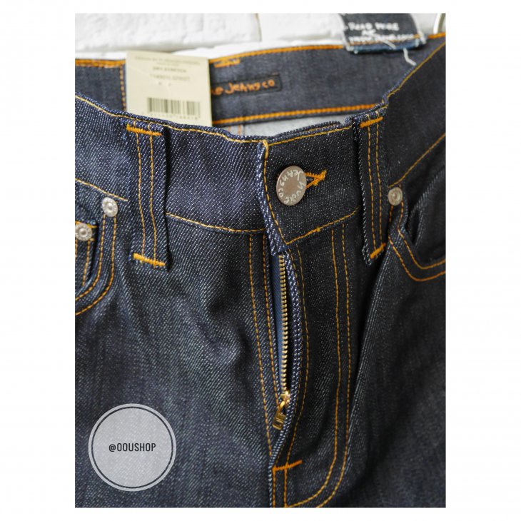 NUDIE JEANS THIN FINN LOW YOKE THIN SKINNY LEGS Dry STRETCH