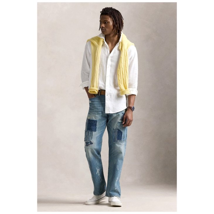 POLO RALPH LAUREN CLASSIC FIT LINEN SHIRT