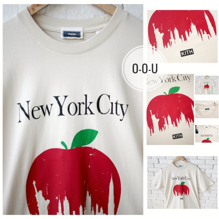 KITH BIG APPLE VINTAGE TEE