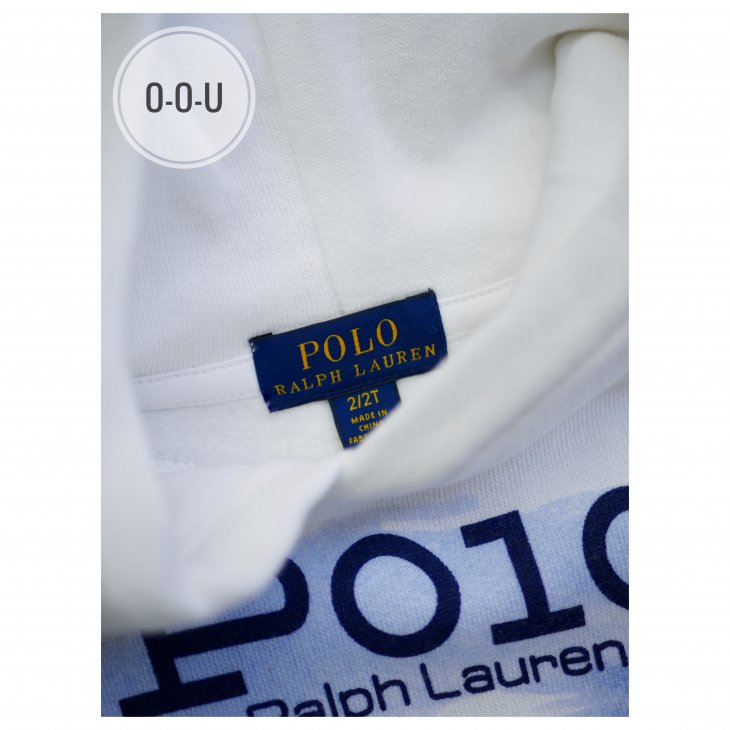 POLO RALPH LAUREN KIDS EQUESTRIAN-PRINT FLEECE HOODIE