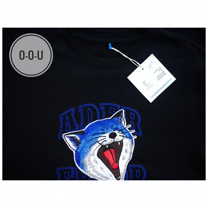 MAISON KITSUNÉ X ADER ERROR YAWN FOX T-SHIRT