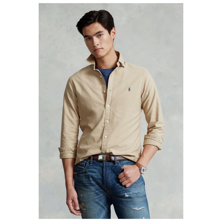 POLO RALPH LAUREN CUSTOM FIT OXFORD SHIRT