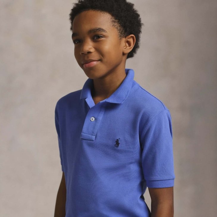 POLO RALPH LAUREN BOYS THE ICONIC MESH POLO SHIRT