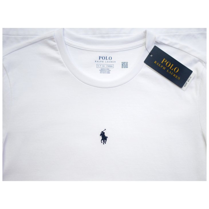 POLO RALPH LAUREN CUSTOM FIT JERSEY CREWNECK T-SHIRT