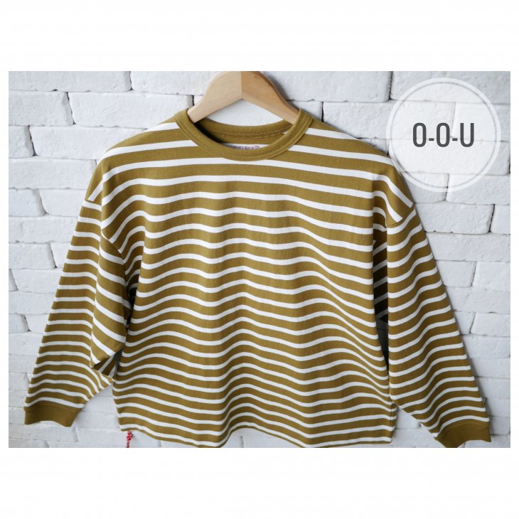 BEAMS JAPAN STRIPED LONG SLEEVE TEE
