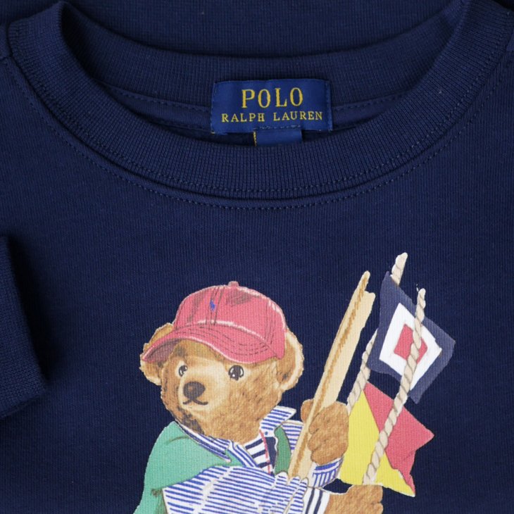 POLO RALPH LAUREN KIDS POLO BEAR FLEECE SWEATSHIRT