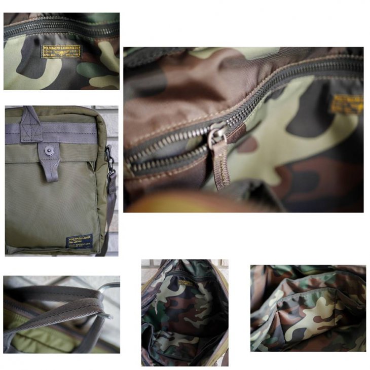 POLO RALPH LAUREN NYLON LAPTOP BAG BRIEFCASE-CB-LP