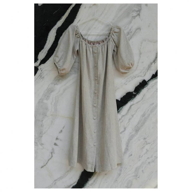 AYA DOLL SLEEVE  DRESS