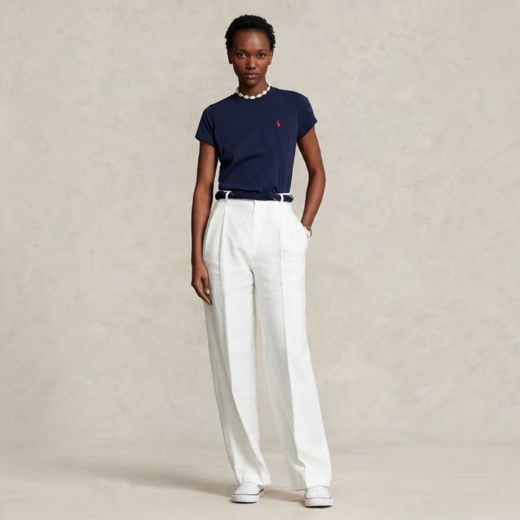 POLO RALPH LAUREN WOMEN COTTON JERSEY TEE