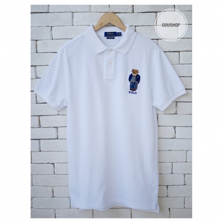 POLO RALPH LAUREN CUSTOM SLIM FIT BEAR POLO
