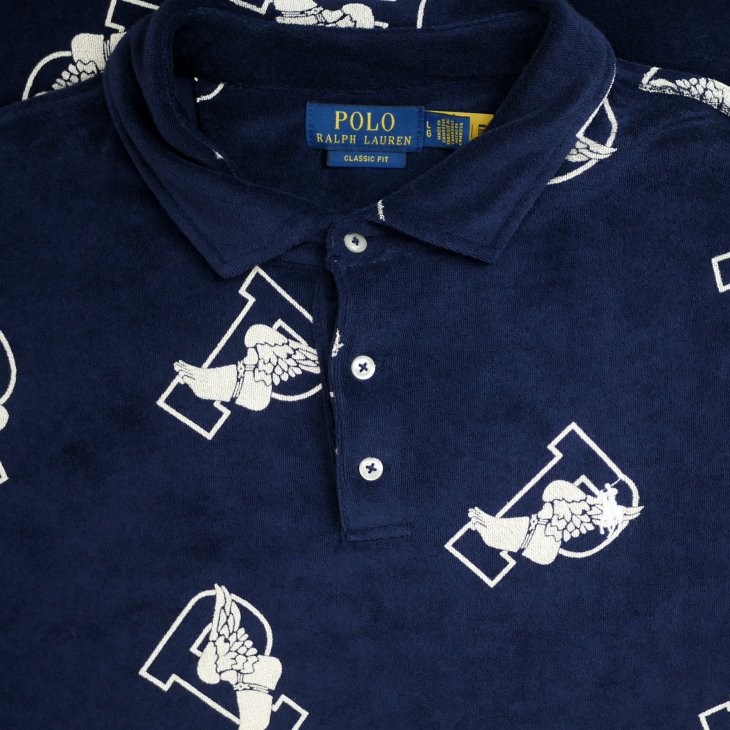 POLO RALPH LAUREN CLASSIC FIT P-WING TERRY POLO SHIRT