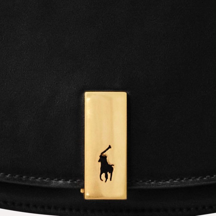 POLO RALPH LAUREN POLO ID CALFSKIN SADDLE BAG