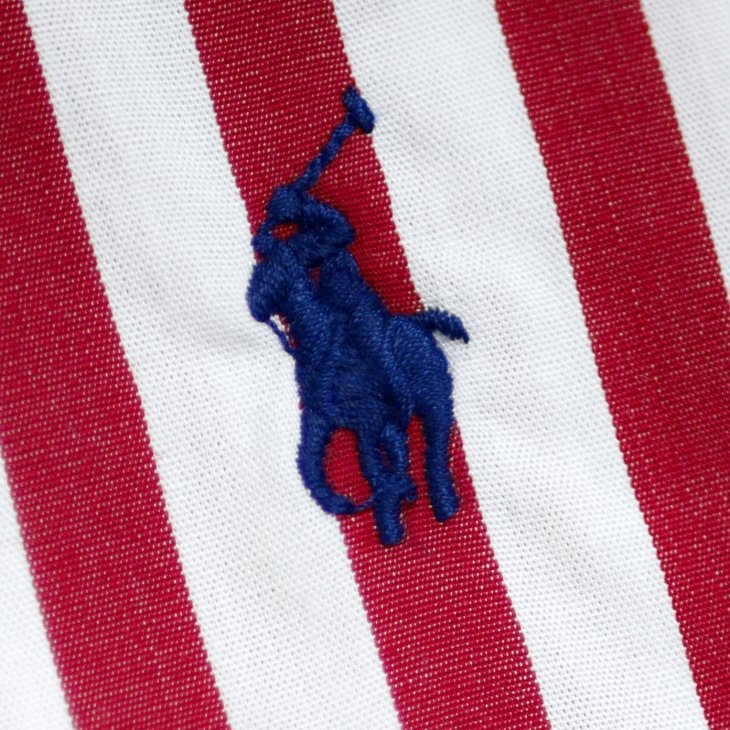 POLO RALPH LAUREN KIDS STRIPED COTTON POPLIN SHIRT