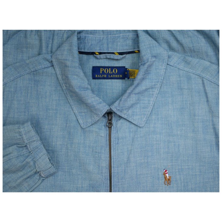 POLO RALPH LAUREN THE BAYPORT CHAMBRAY JACKET