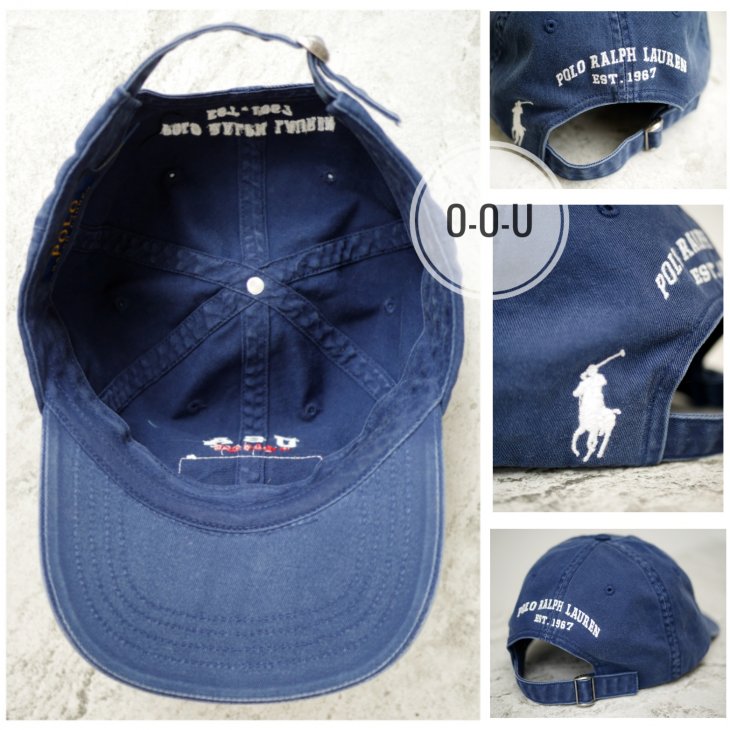 POLO RALPH LAUREN FLAG CHINO BALL CAP