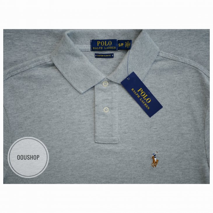 POLO RALPH LAUREN CUSTOM SLIM FIT POLO SHIRT