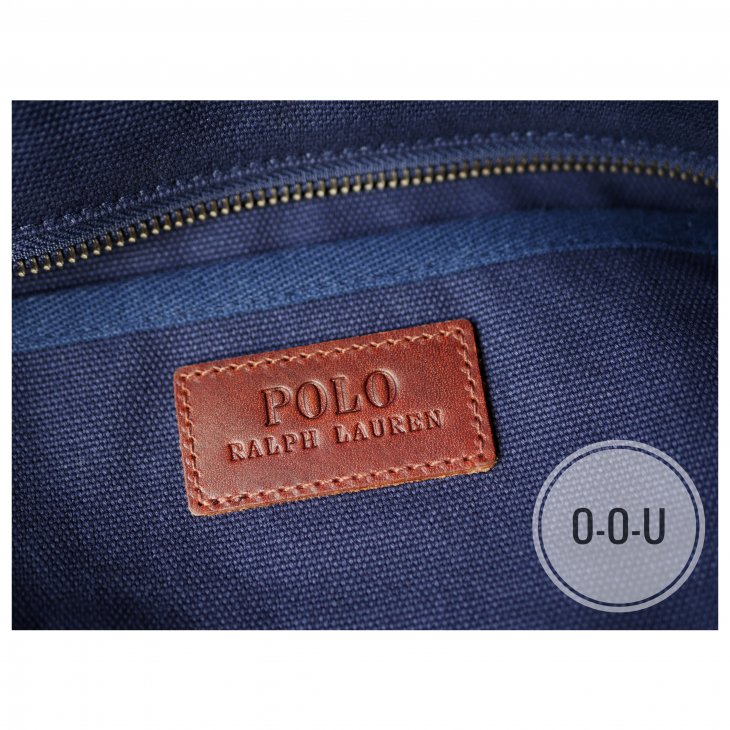 POLO RALPH LAUREN BIG PONY CANVAS TOTE BAG